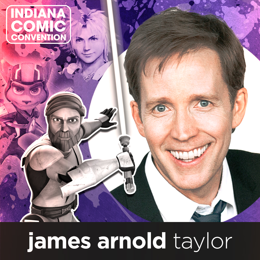 James Arnold Taylor Indiana Comic Convention Buy Tickets NOW