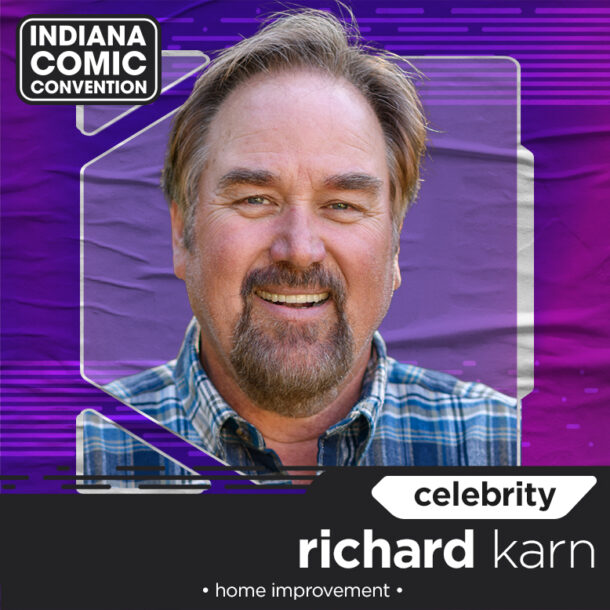 meet richard karn at indiana comic convention 2024! Indiana Comic