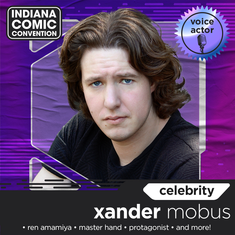 meet xander mobus at indiana comic convention 2024! Indiana Comic