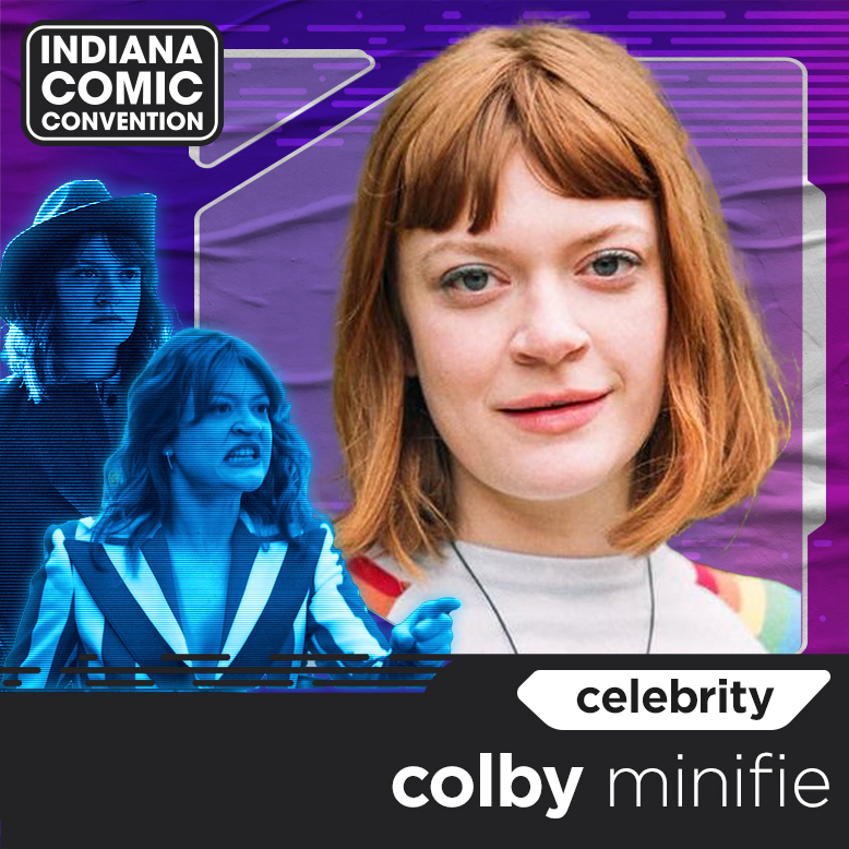 meet colby minifie at indiana comic convention 2024! Indiana Comic